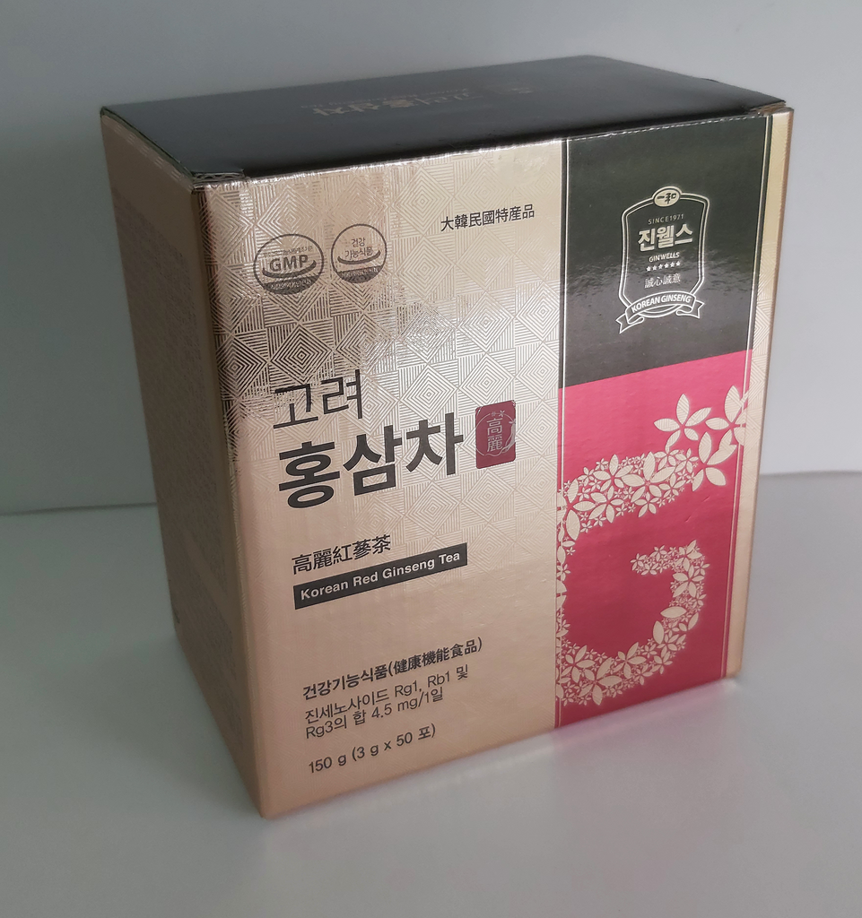 一和高麗紅蔘茶150g 50包ILHWA Ginwells Korean Red Ginseng Tea 150g 一和高麗紅蔘茶150g 50包ILHWA Ginwells Korean Red Ginseng Tea 150g