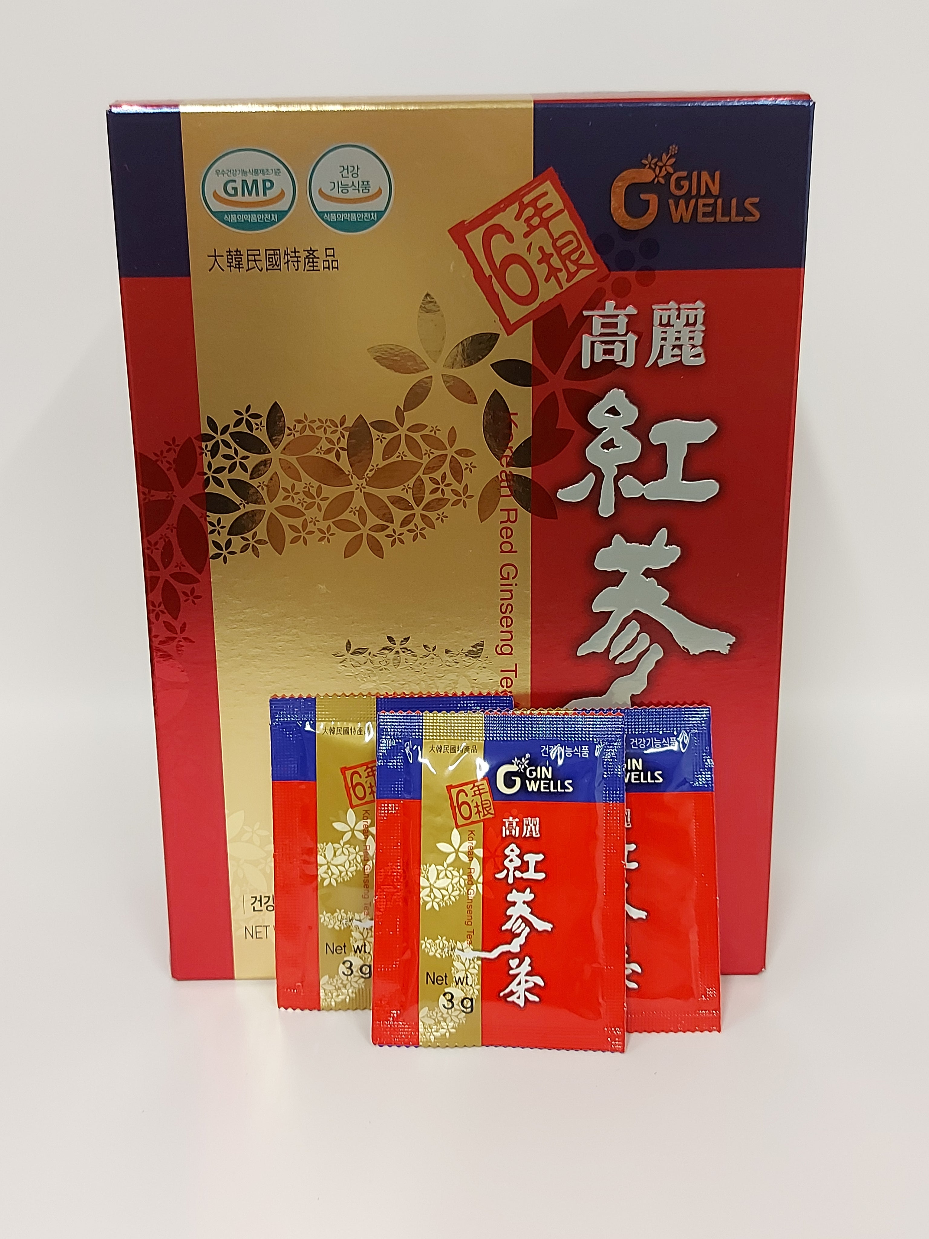 一和高麗紅蔘茶 150g 50包 ILHWA Ginwells Korean Red Ginseng Tea 150g(3g x 50pcs