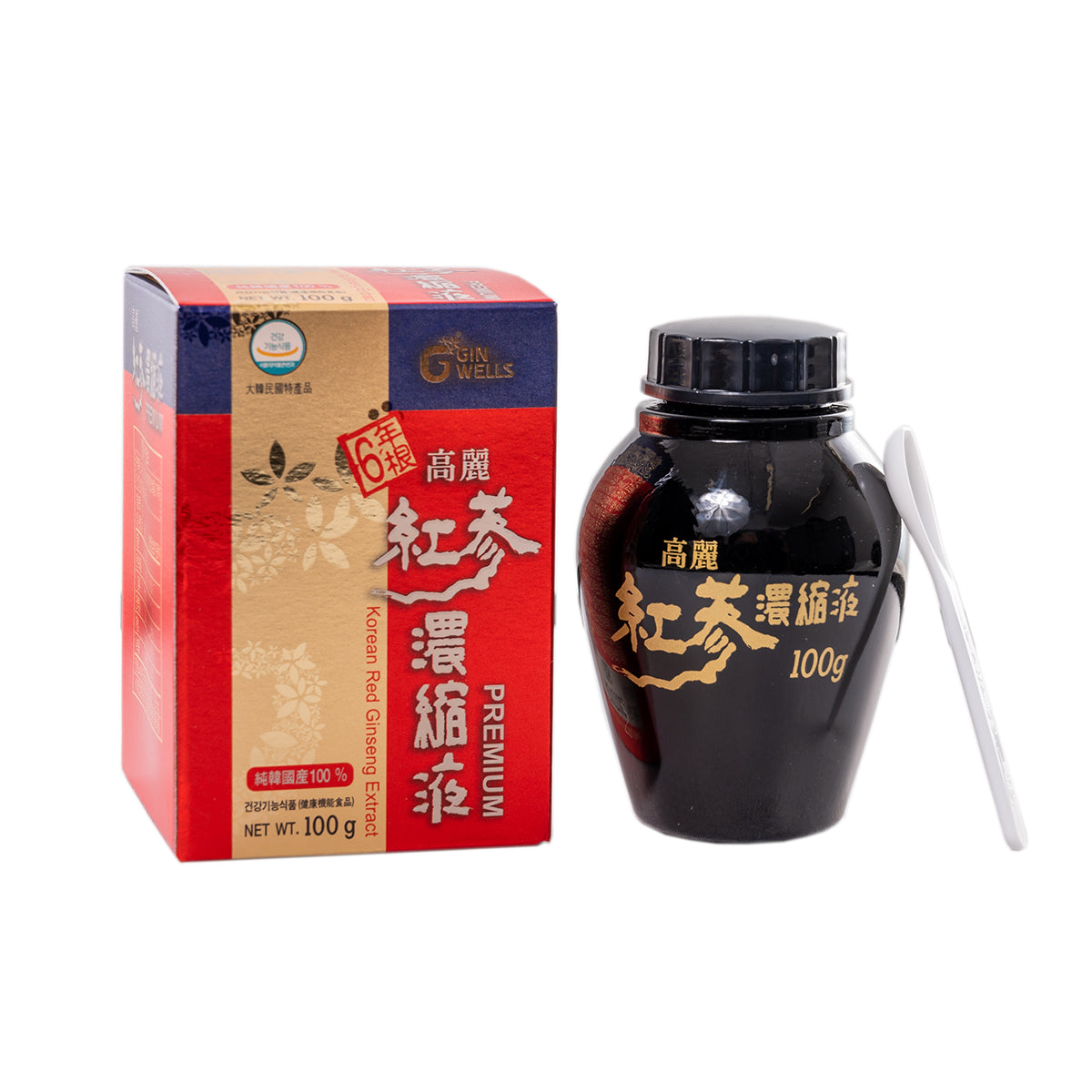 一和Ginwells 高麗紅蔘濃縮液100克ILHWA Ginwells Korean Red Ginseng